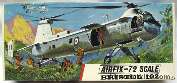 Airfix 1/72 Bristol Type 192, 382 plastic model kit